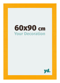 Mura MDF Bilderrahmen 60x90cm Gelb Vorne Messe | Yourdecoration.at