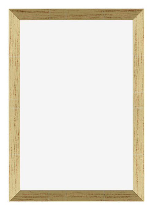Mura MDF Bilderrahmen 60x90cm Gold Glanz Vorne | Yourdecoration.at