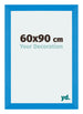 Mura MDF Bilderrahmen 60x90cm Hell Blau Vorne Messe | Yourdecoration.at