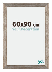 Mura MDF Bilderrahmen 60x90cm Metall Vintage Vorne Messe | Yourdecoration.at