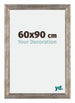 Mura MDF Bilderrahmen 60x90cm Metall Vintage Vorne Messe | Yourdecoration.at