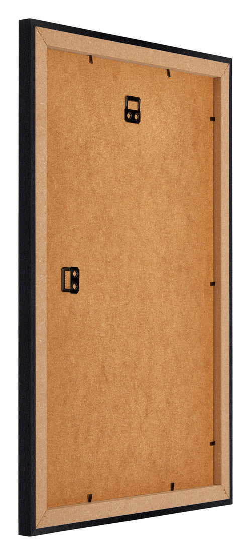 Mura MDF Bilderrahmen 60x90cm Schwarz Matt Rucksteite Schrag | Yourdecoration.at