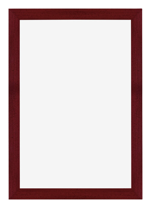 Mura MDF Bilderrahmen 60x90cm Weinrot Gewischt Vorne | Yourdecoration.at