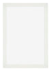 Mura MDF Bilderrahmen 60x90cm Weiss Gewischt Vorne | Yourdecoration.at
