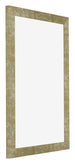Mura MDF Bilderrahmen 61x91 5cm Gold Antik Vorne Schrag | Yourdecoration.at
