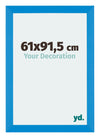 Mura MDF Bilderrahmen 61x91 5cm Hell Blau Vorne Messe | Yourdecoration.at