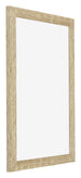Mura MDF Bilderrahmen 61x91 5cm Sonoma Eiche Vorne Schrag | Yourdecoration.at