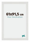 Mura MDF Bilderrahmen 61x91 5cm Weiss Matt Vorne Messe | Yourdecoration.at