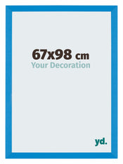 Mura MDF Bilderrahmen 67x98cm Hellblau Vorne Messe | Yourdecoration.at