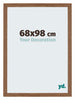 Mura MDF Bilderrahmen 68x98cm Eiche Rustikal Vorne Messe | Yourdecoration.at