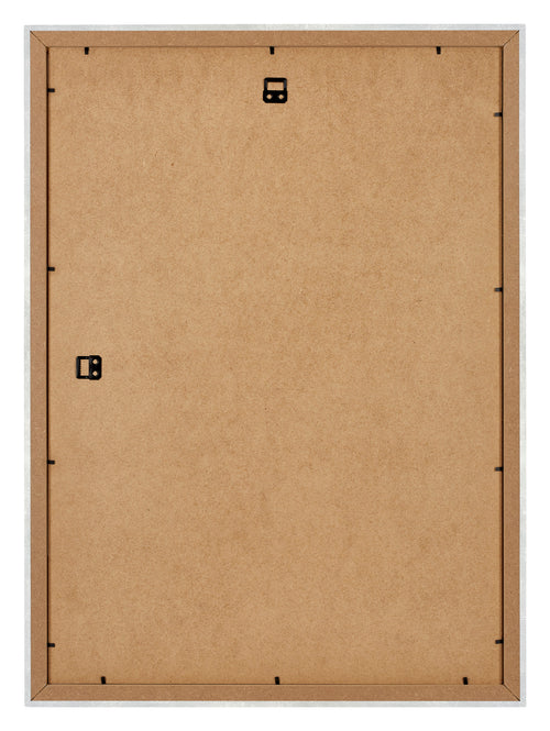 Mura MDF Bilderrahmen 68x98cm Silberglanz Vintage Ruckseite | Yourdecoration.at