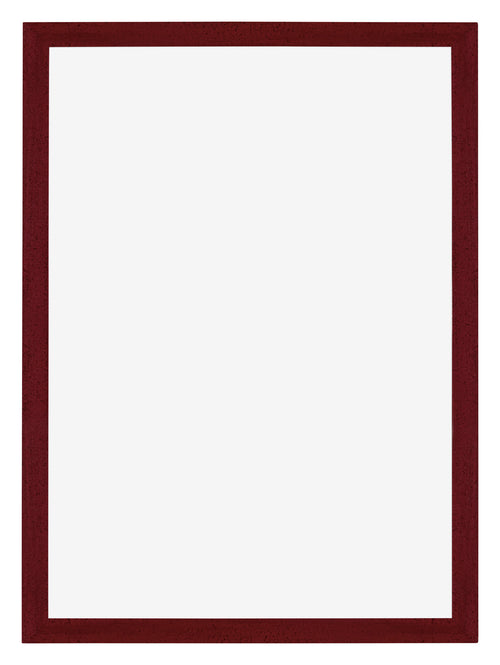 Mura MDF Bilderrahmen 68x98cm Weinrot Gewischt Vorne | Yourdecoration.at