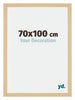 Mura MDF Bilderrahmen 70x100cm Ahorn Dekor Vorne Messe | Yourdecoration.at