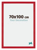 Mura MDF Bilderrahmen 70x100cm Rot Vorne Messe | Yourdecoration.at
