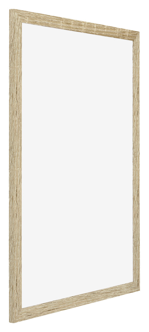 Mura MDF Bilderrahmen 70x100cm Sonoma Eiche Vorne Schrag | Yourdecoration.at