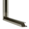 New York Aluminium Bilderrahmen 18x24cm Mercury Struktur Detail Querschnitt | Yourdecoration.at