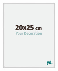 New York Aluminium Bilderrahmen 20x25cm Silber Matt Vorne Messe | Yourdecoration.at