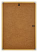 New York Aluminium Bilderrahmen 21x29 7cm A4 Gold Glanz Rucksteite | Yourdecoration.at