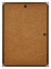 New York Aluminium Bilderrahmen 21x29 7cm A4 Nussbaum Struktur Rucksteite | Yourdecoration.at