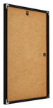 New York Aluminium Bilderrahmen 42x59 4cm A2 Schwarz Matt Rucksteite Schrag | Yourdecoration.at