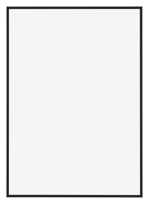 New York Aluminium Bilderrahmen 42x59 4cm A2 Schwarz Matt Vorne | Yourdecoration.at
