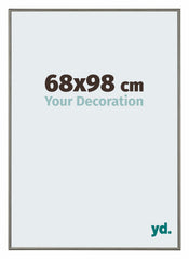New York Aluminium Bilderrahmen 68x98cm Merkury Struktur Vorne Messe | Yourdecoration.at