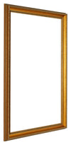 Oxford Holz Bilderrahmen 50x70cm Gold Antik Vorne Schrag | Yourdecoration.at