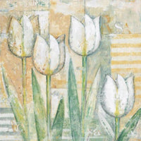 PGM BET 91 Eric Barjot White Tulips Kunstdruck 15x15cm | Yourdecoration.at