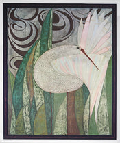 PGM BR 02 Beate Rose Vogel 2 Kunstdruck 52x62cm | Yourdecoration.at