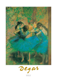 PGM EDE 132 Edgar Degas Ballerine blu Kunstdruck 50x70cm | Yourdecoration.at