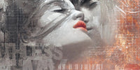 PGM ES 201 Sestillo Enrico The Kiss Kunstdruck 100x50cm | Yourdecoration.at