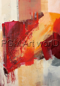 PGM FCU 702M Francesco Cusumano Astratto colorato II Kunstdruck 21x30cm | Yourdecoration.at