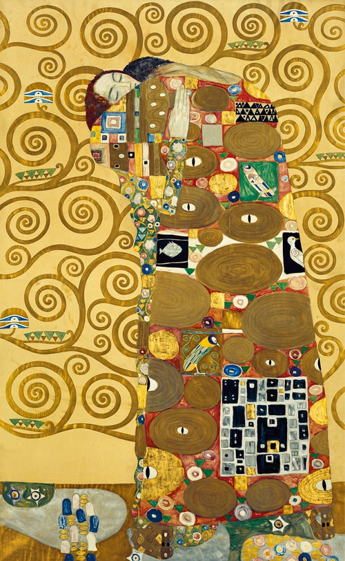 PGM GK 06 Gustav Klimt Die Erfullung Kunstdruck 85x138cm | Yourdecoration.at