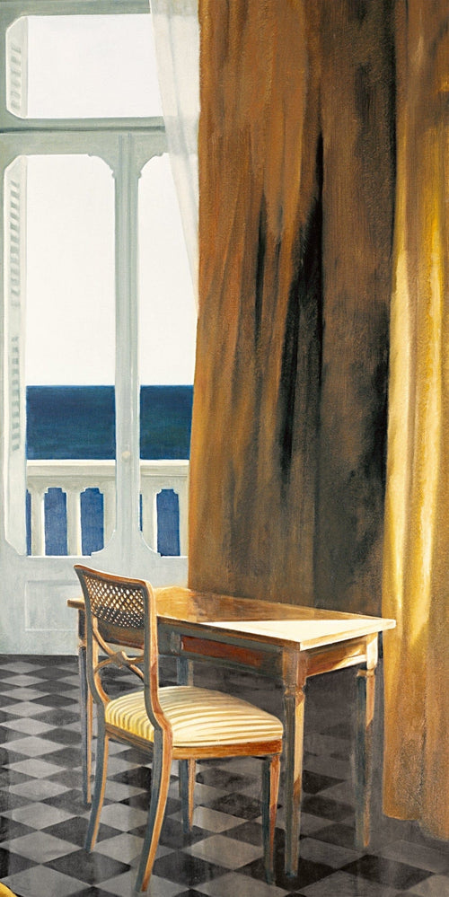 PGM HVG 04 Henning von Gierke Interieur mit Sonne und Meer II Kunstdruck 50x100cm | Yourdecoration.at