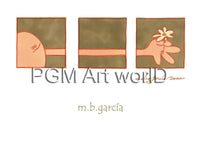 PGM MBG 17 Maria Barroso Garcia Un regalo Kunstdruck 39x30cm | Yourdecoration.at