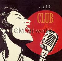 PGM MOF 79 Marco Fabiano Jazz Club Kunstdruck 70x70cm | Yourdecoration.at