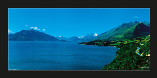 PGM MT 03 Thierry Martinez Lake Wakatipu Kunstdruck 100x50cm | Yourdecoration.at