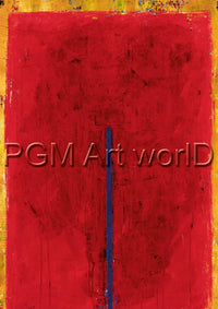 PGM RAB 702M Ralf Bohnenkamp Contrasting Red Kunstdruck 21x30cm | Yourdecoration.at