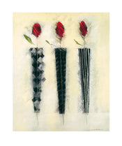 PGM RNM 53 Marilyn Robertson Rot und Schwarz II Kunstdruck 50x60cm | Yourdecoration.at