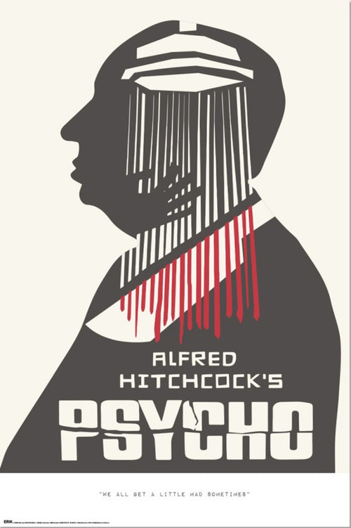 Poster Alfred Hitchcock Psycho 61x91 5cm GPE6044 | Yourdecoration.at