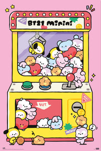 Poster Bt21 Arcade Machine 61x91.5cm Grupo Erik GPE5795 | Yourdecoration.at