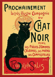 Poster Chat Noir Steinlein 61x91 5cm PP0508 | Yourdecoration.at
