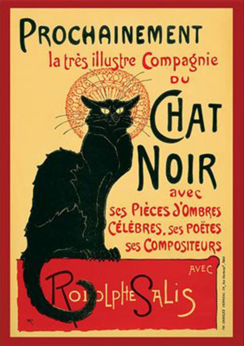 Poster Chat Noir Steinlein 61x91 5cm PP0508 | Yourdecoration.at