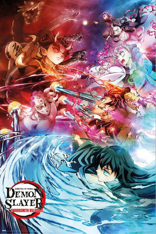 Poster Demon Slayer Swordsmith Village 2 61x91 5cm GPE6071 | Yourdecoration.at