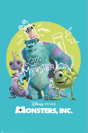 Poster Disney Pixar Monsters Inc 25th Anniversary 61x91 5cm GPE6046 | Yourdecoration.at