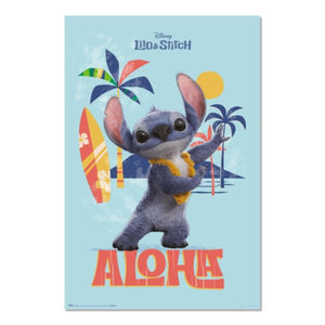 Poster Disney Stitch Live Action Aloha 61x91 5cm Grupo Erik GPE5956 | Yourdecoration.at