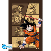 Poster Dragon Ball Goku Retro 61x91 5cm GBYDCO717 | Yourdecoration.at