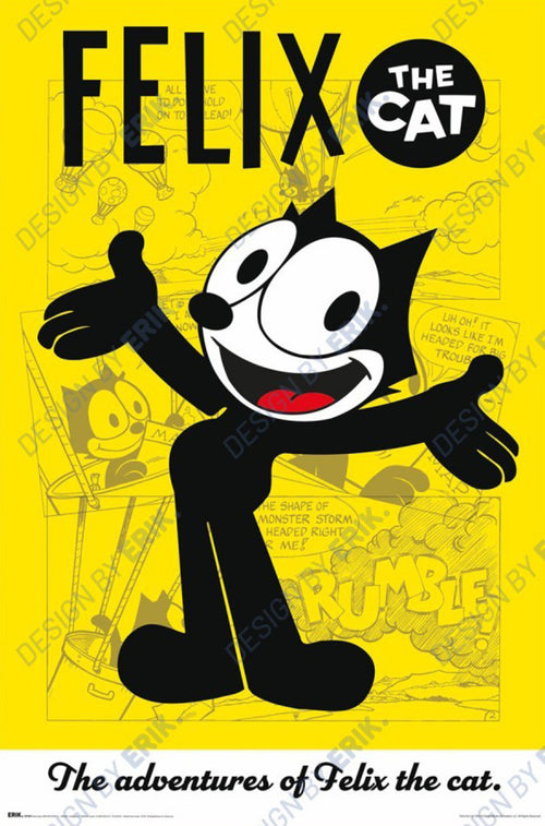 Poster Felix The Cat 61x91 5cm GPE6101 | Yourdecoration.at