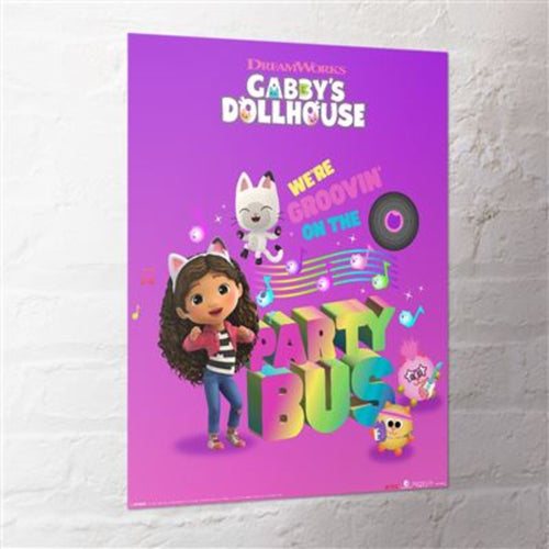 Poster Gabbys Doll House Party Bus 40x50cm MPP2501422 2 | Yourdecoration.at