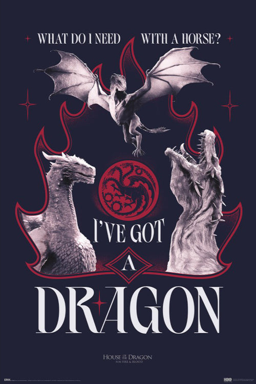 Poster Game Of Thrones House Of The Dragon Season 3 61x91 5cm GPE6057 | Yourdecoration.at